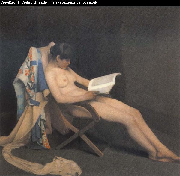 Theodore Roussel The Reading Girl